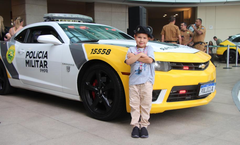 Exposição de viaturas e apresentação da Banda de música.