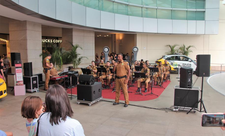 Exposição de viaturas e apresentação da Banda de música.