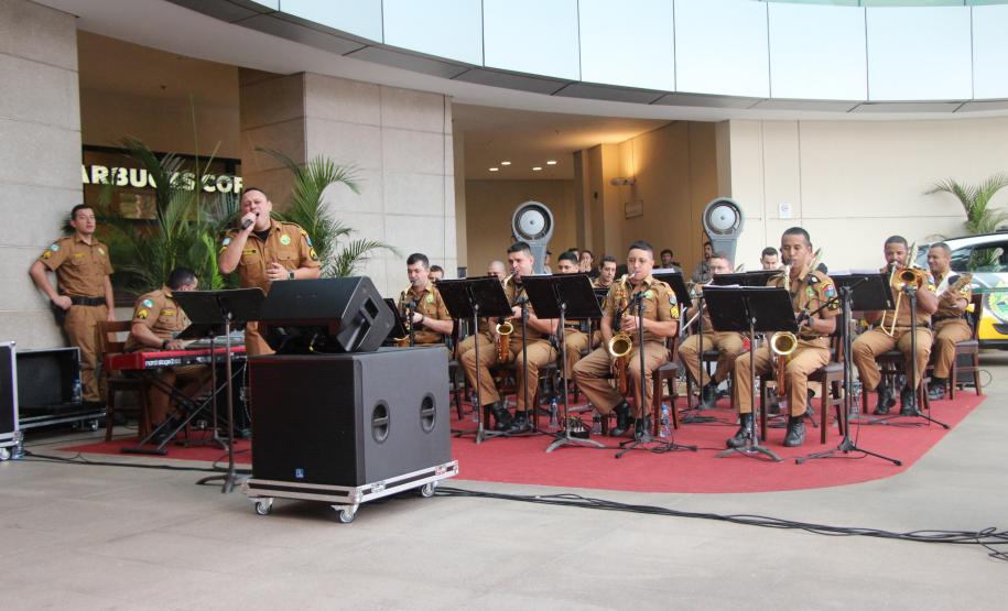 Exposição de viaturas e apresentação da Banda de música.