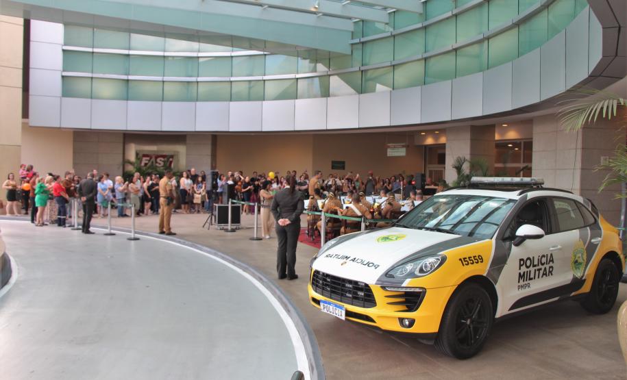 Exposição de viaturas e apresentação da Banda de música.