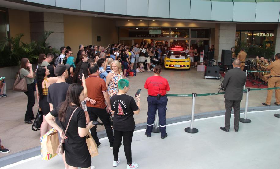 Exposição de viaturas e apresentação da Banda de música.