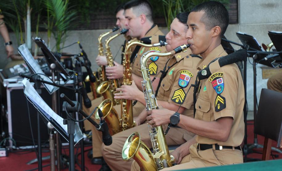 Exposição de viaturas e apresentação da Banda de música.