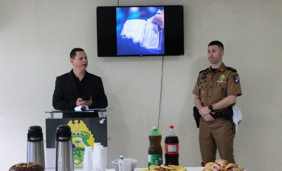 Café destaque e aniversariantes do BPTran