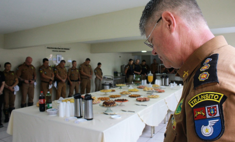Café destaque e aniversariantes do BPTran