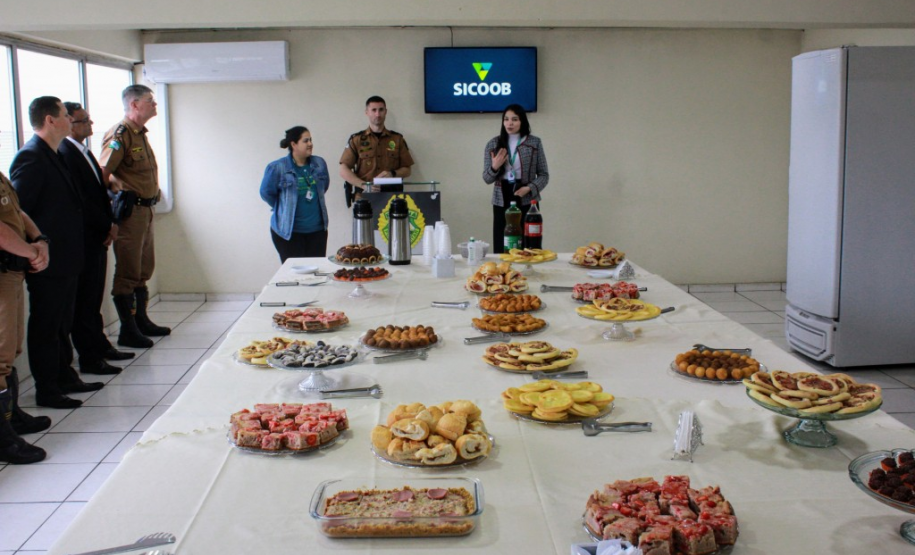 Café destaque e aniversariantes do BPTran