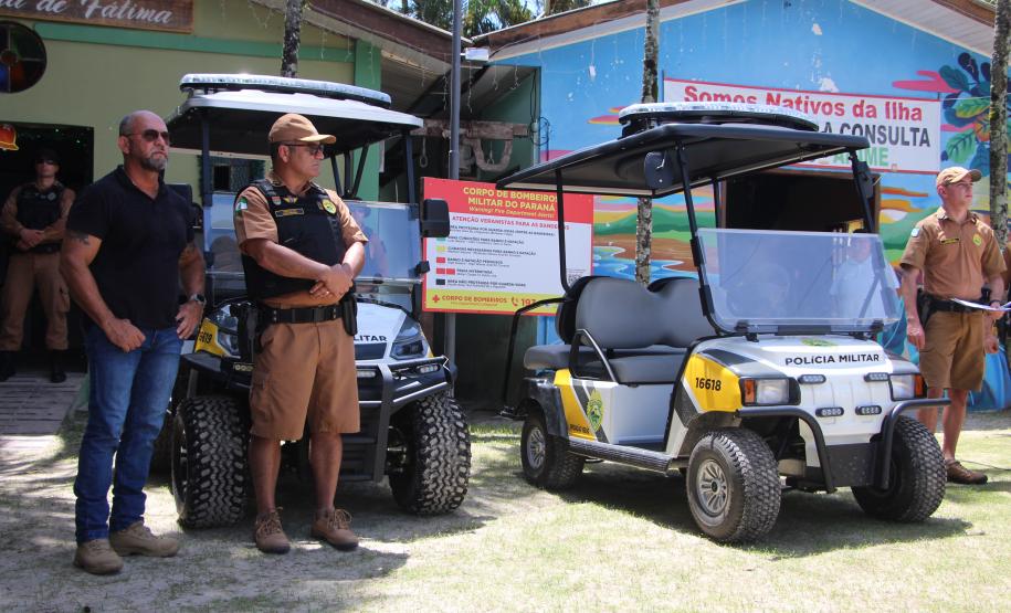 Entrega UTVs Ilha do Mel