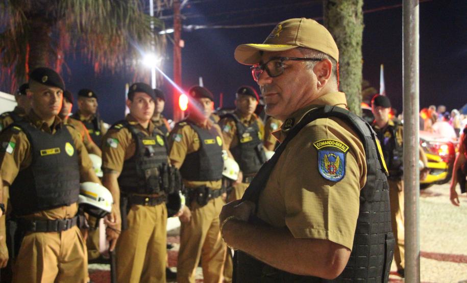 PMPR atua diretamente em evento