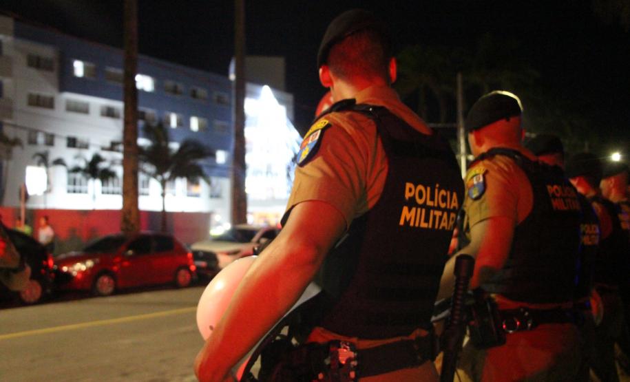 PMPR atua diretamente em evento