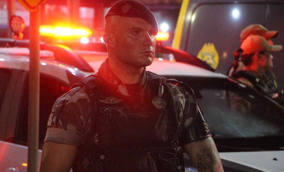 PMPR atua diretamente em evento