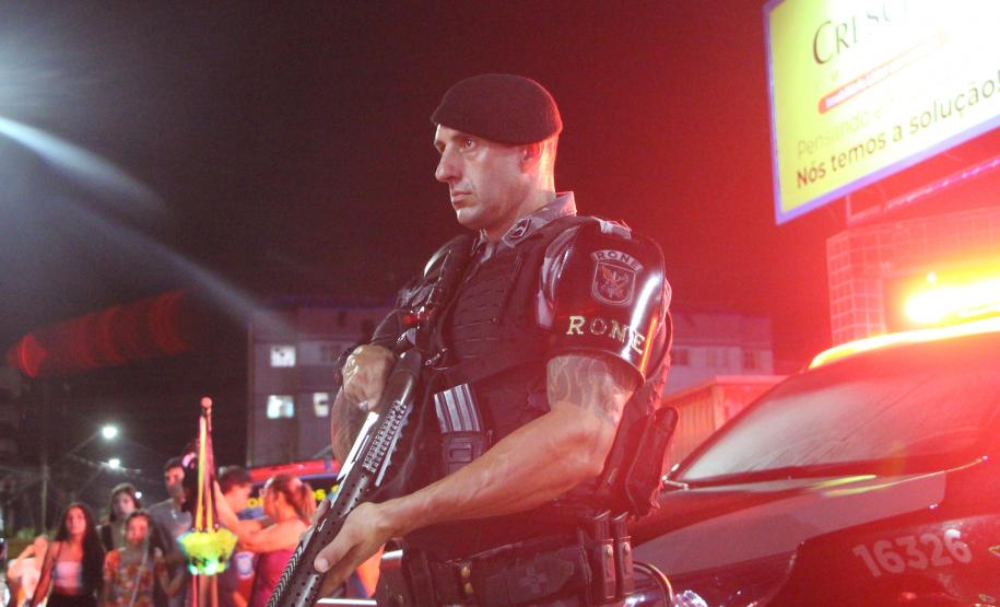 PMPR atua diretamente em evento