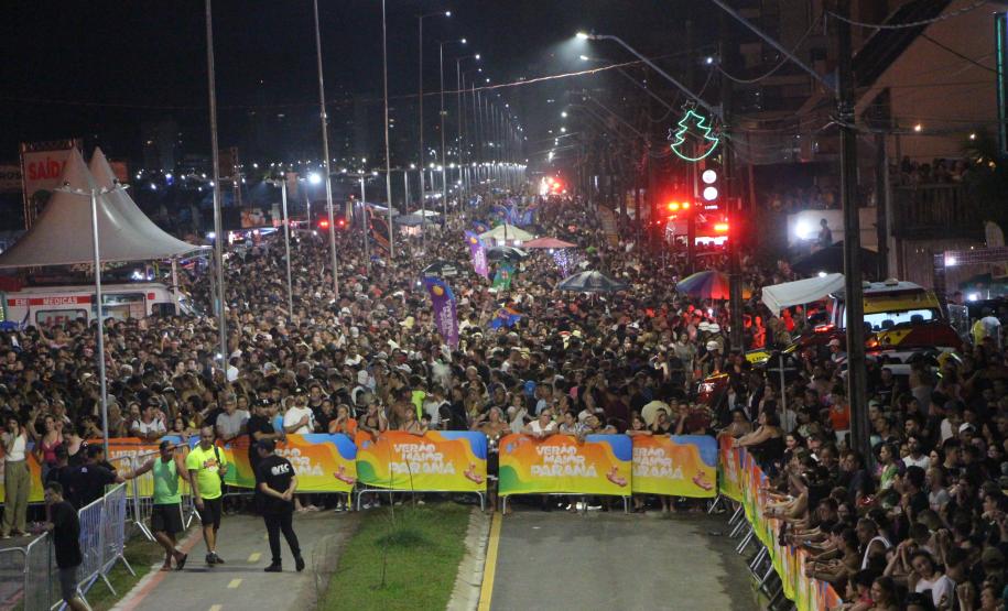 PMPR atua diretamente em evento