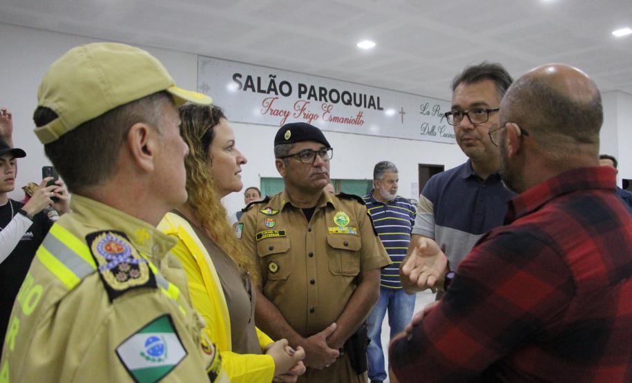 Reunião Forças de Segurança - Chuvas no Litoral