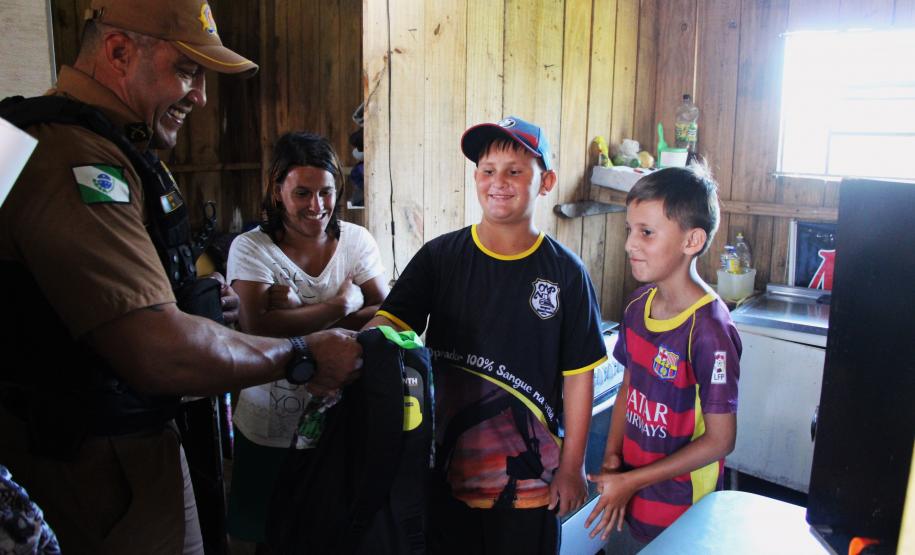 Ação social em Guaratuba