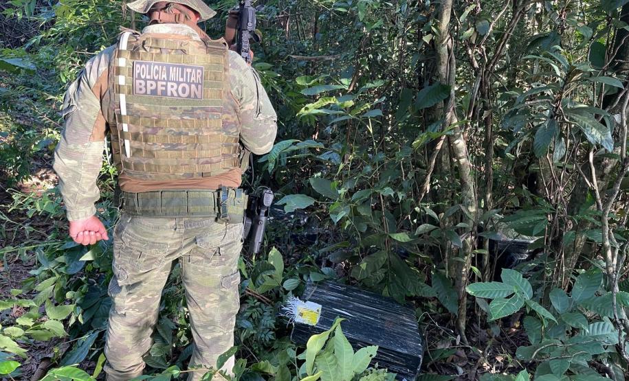 Apreensão de drogas em Guaíra.