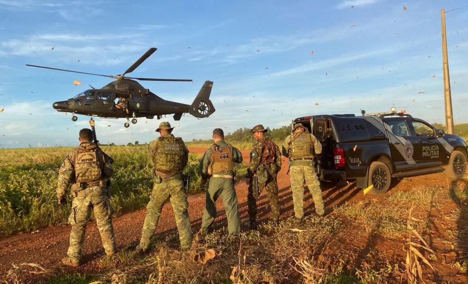 Apreensão de drogas em Guaíra.