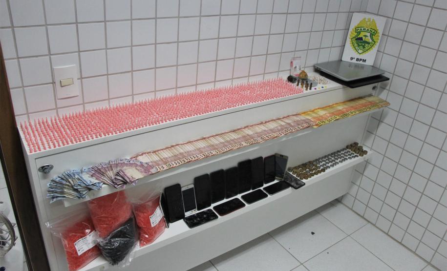 Apreensão de drogas no Tabuleiro.