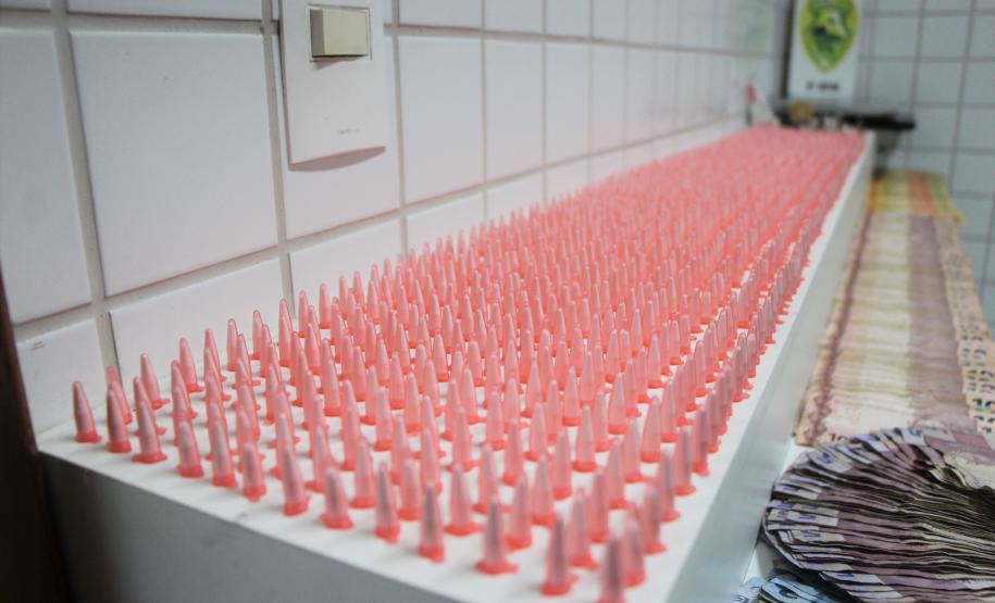 Apreensão de drogas no Tabuleiro.