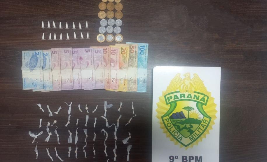 Drogas são apreendidas no Bairro Tabuleiro