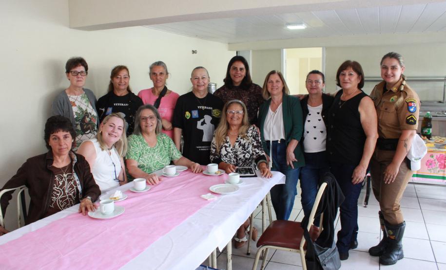 1º CAFÉ DAS VETERANAS DO BPTRAN