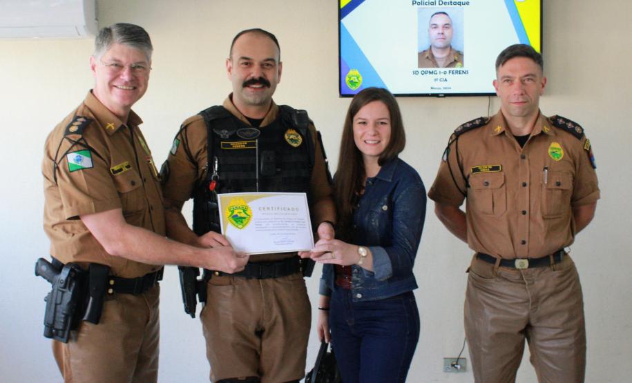 POLICIAL DESTAQUE DO MÊS DE MARÇO