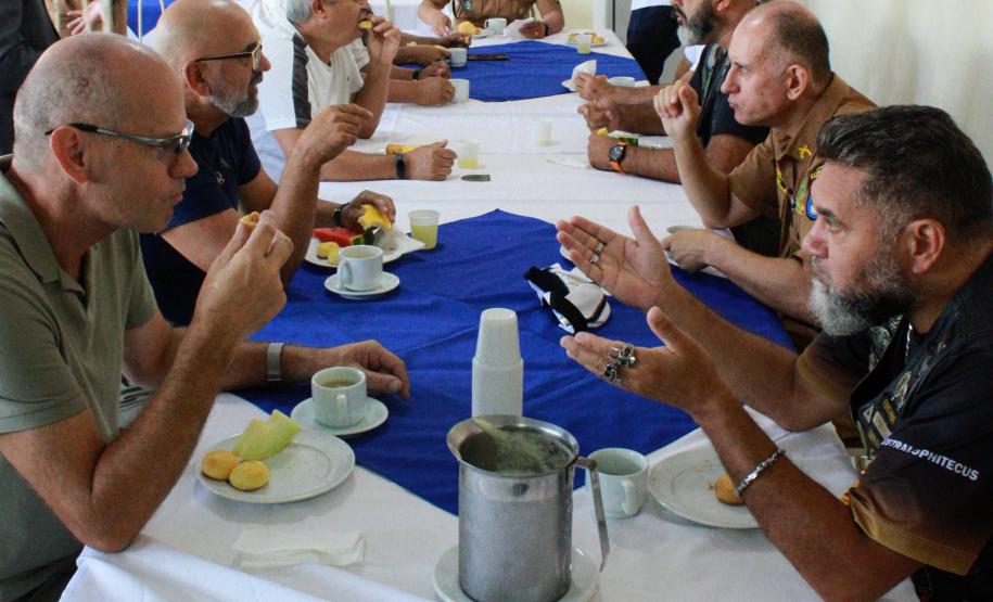 7º Café dos Veteranos do BPTran