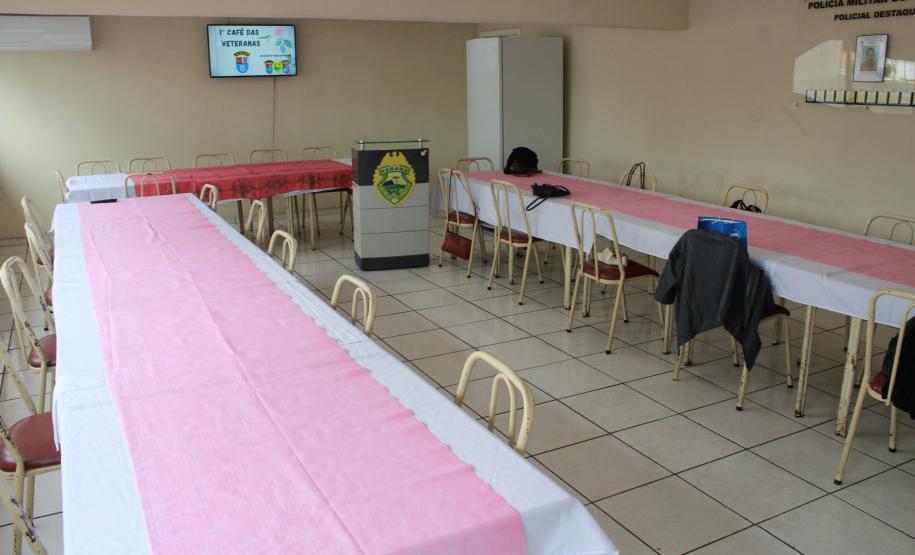 1º CAFÉ DAS VETERANAS DO BPTRAN