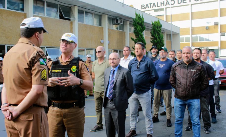 7º Café dos Veteranos do BPTran