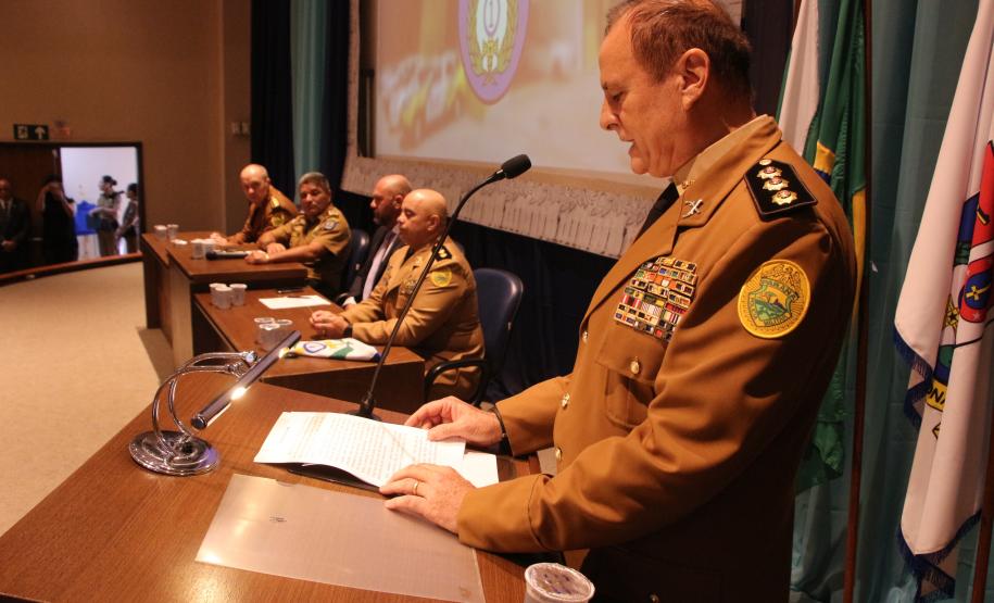 Troca de comando do 1º CRPM