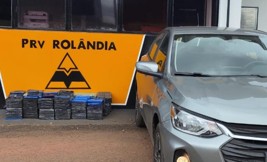 BPRv apreende quase 230 kg de maconha no último final de semana.