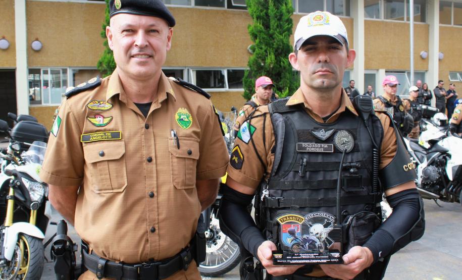 FORMATURA DO CURSO DE MOTOCICLISTAS DO BPTRAN