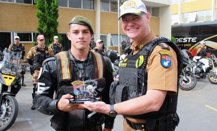 FORMATURA DO CURSO DE MOTOCICLISTAS DO BPTRAN