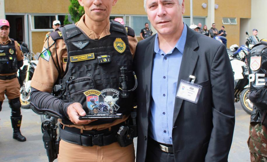 FORMATURA DO CURSO DE MOTOCICLISTAS DO BPTRAN