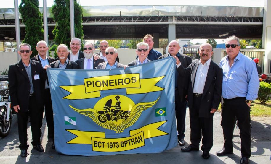 FORMATURA DO CURSO DE MOTOCICLISTAS DO BPTRAN