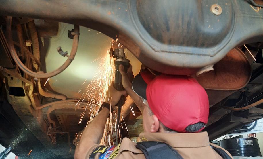Apreensão de pasta base de cocaína
