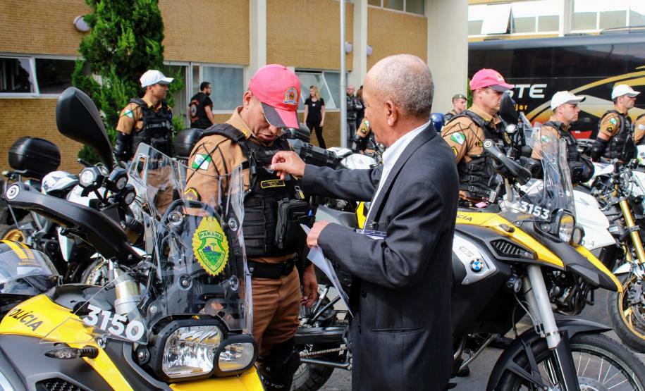 FORMATURA DO CURSO DE MOTOCICLISTAS DO BPTRAN