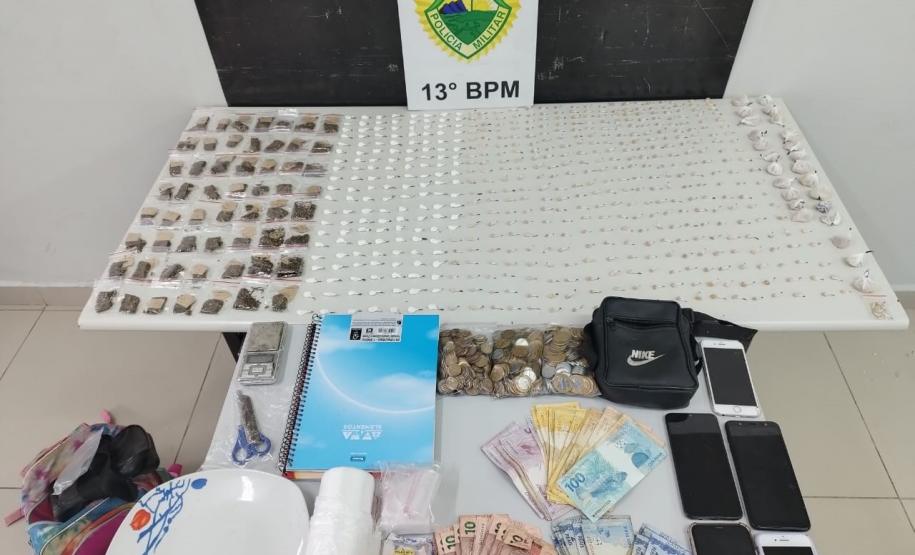 As ações foram realizadas em diferentes bairros de Curitiba