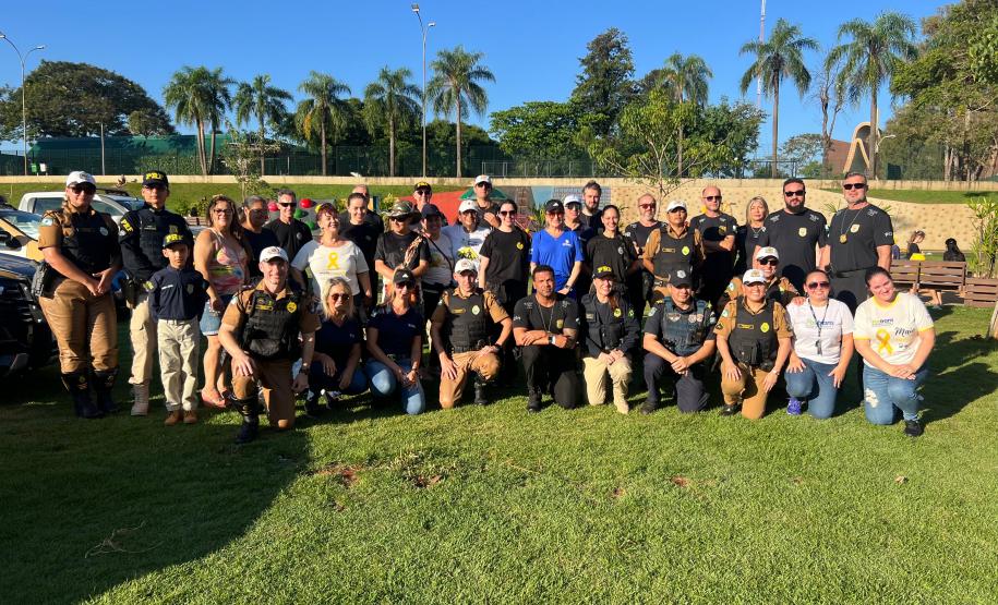 AÇÃO DO BPTRAN EM PARQUE DE FOZ DO IGUAÇU