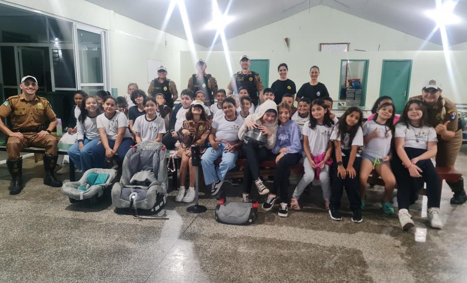 BPTran visita escola em Foz do Iguaçu