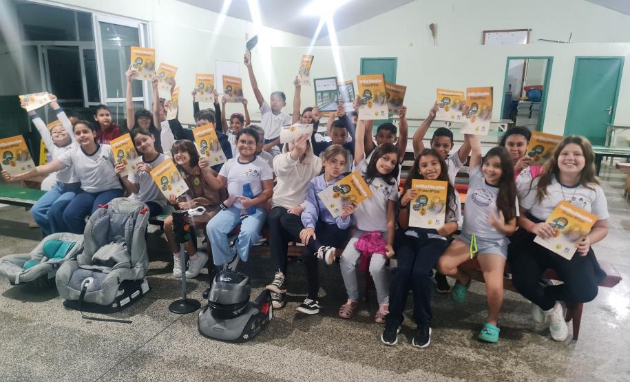 BPTran visita escola em Foz do Iguaçu