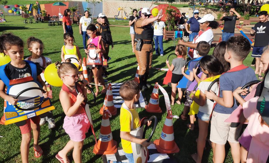 AÇÃO DO BPTRAN EM PARQUE DE FOZ DO IGUAÇU