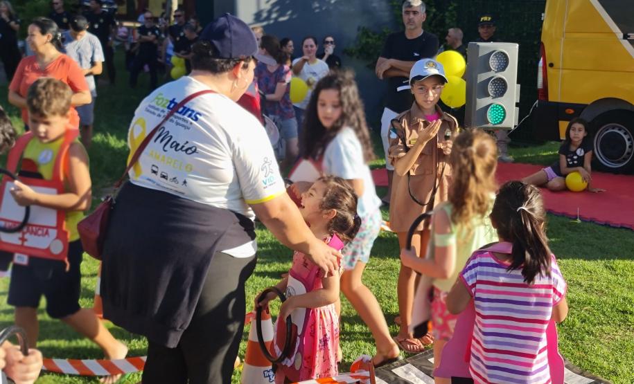 AÇÃO DO BPTRAN EM PARQUE DE FOZ DO IGUAÇU