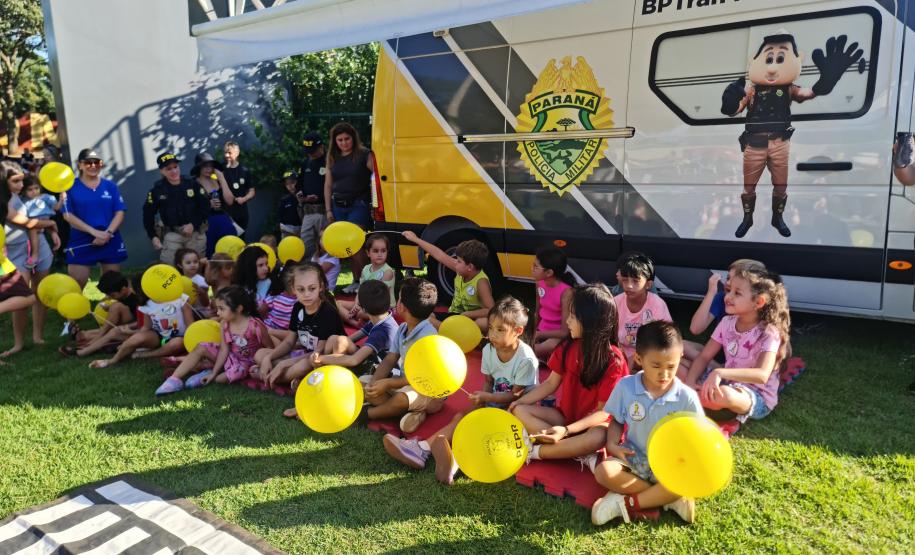 AÇÃO DO BPTRAN EM PARQUE DE FOZ DO IGUAÇU