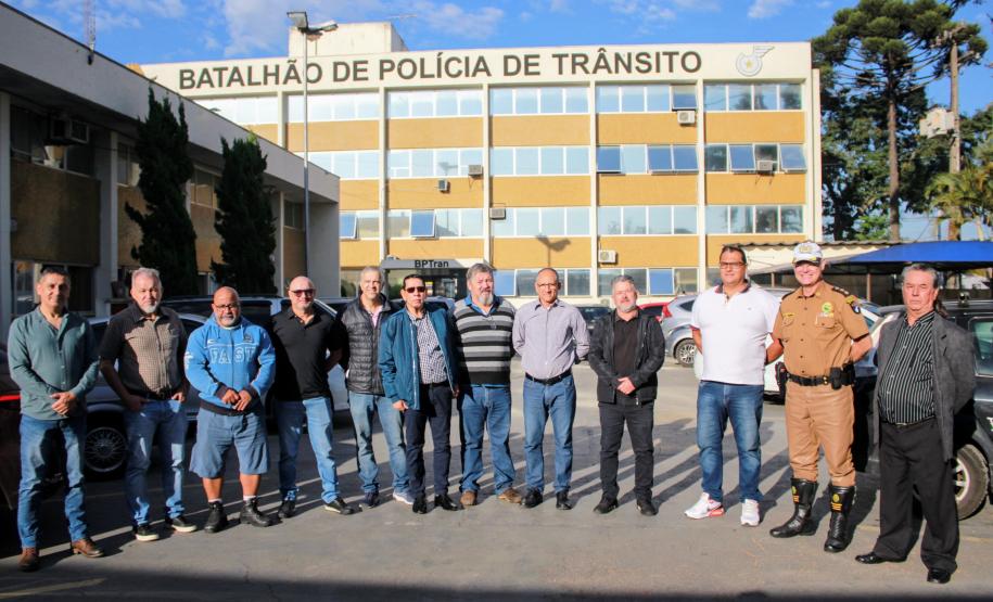 10º Café dos veteranos do BPTran