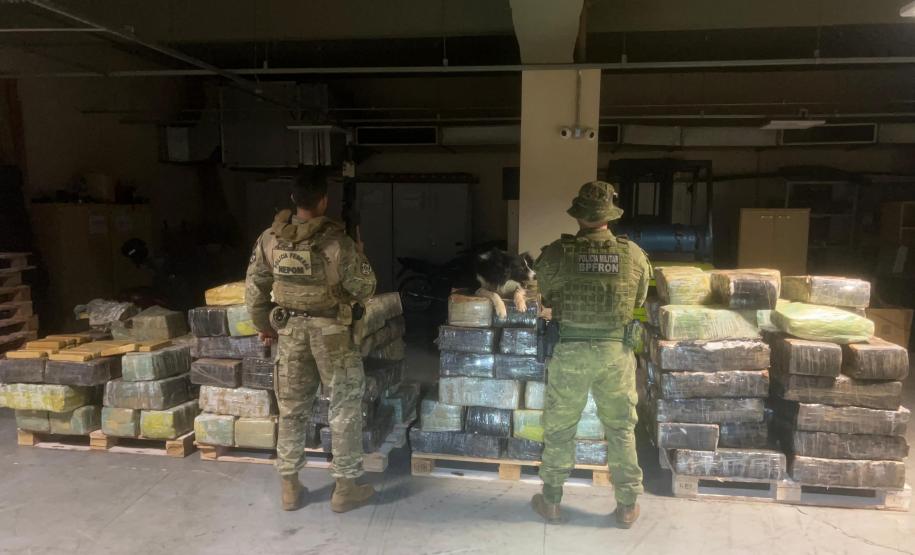 O depósito subterrâneo, do tipo bunker, foi encontrado após uma investigação detalhada