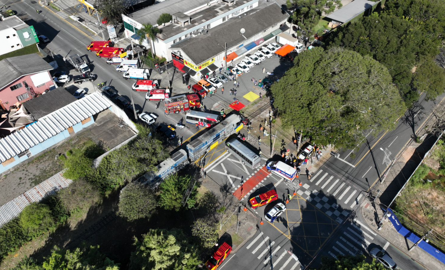 Simulação de Sinistro em Linha Férrea