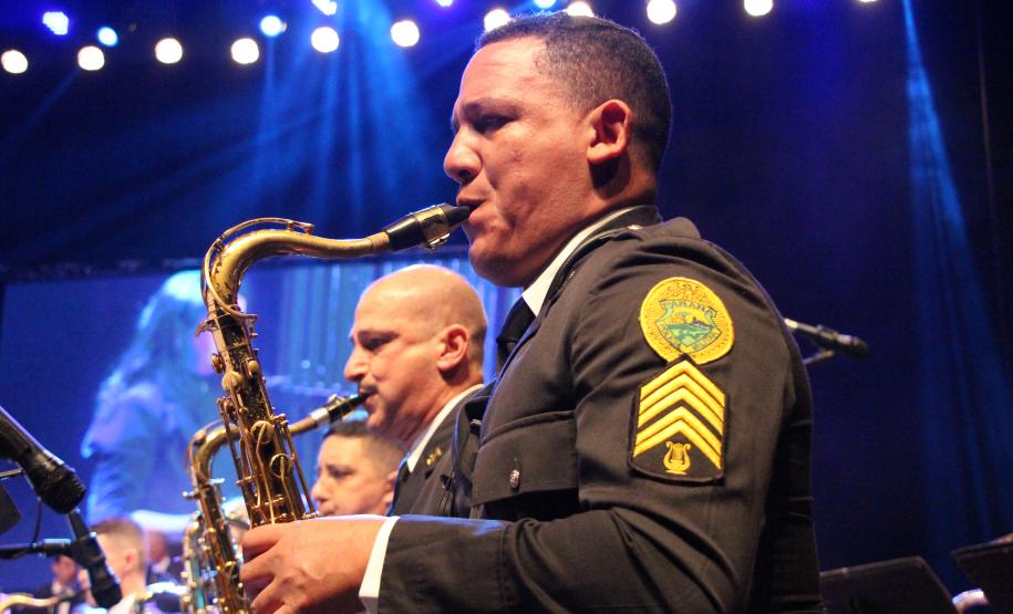O concerto foi celebração uma especial em homenagem ao 170 anos da PMPR