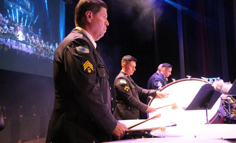 O concerto foi celebração uma especial em homenagem ao 170 anos da PMPR