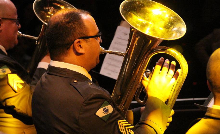 O concerto foi celebração uma especial em homenagem ao 170 anos da PMPR