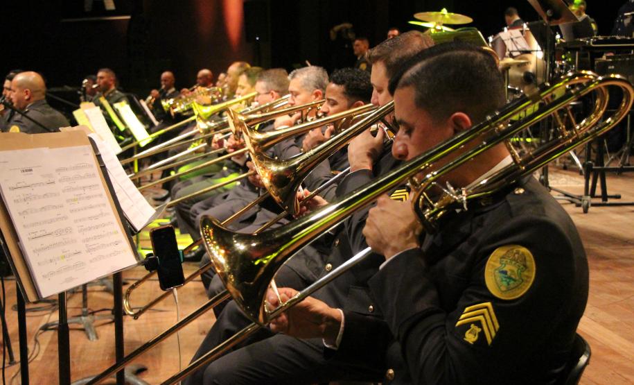 O concerto foi celebração uma especial em homenagem ao 170 anos da PMPR