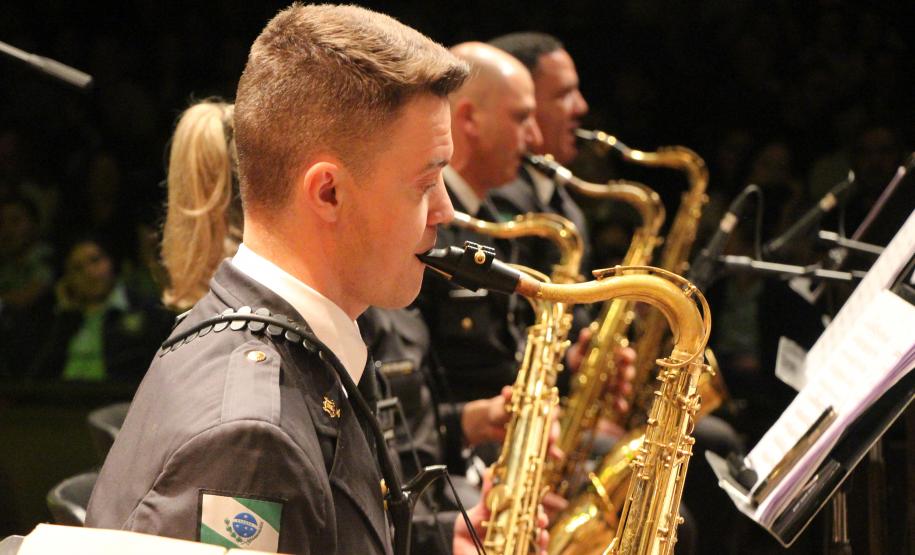 O concerto foi celebração uma especial em homenagem ao 170 anos da PMPR